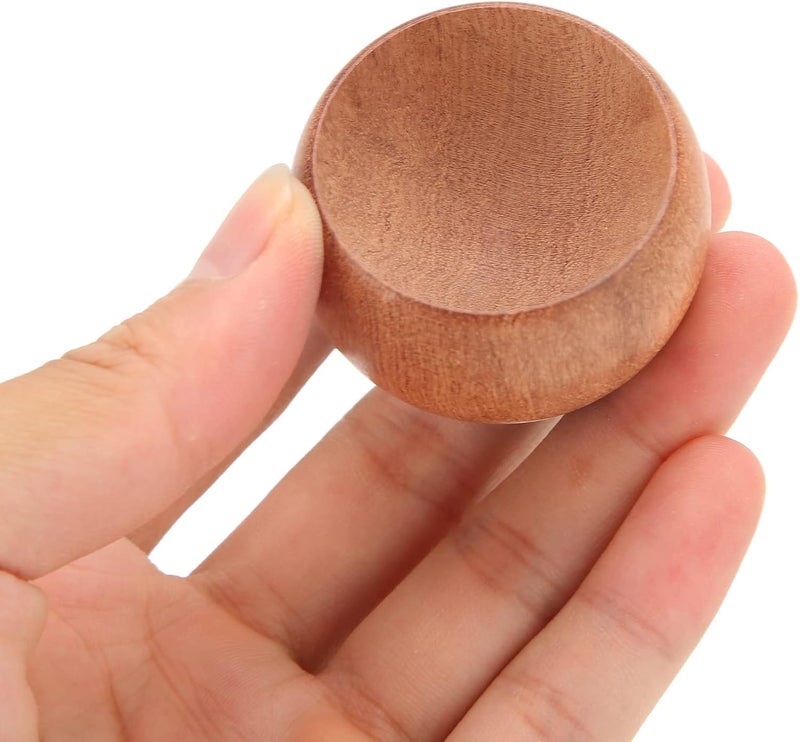 klarako Essential Oil Wood Diffuser,Aromatherapy Diffuser,Small Wooden Diffuser,Small Ornament Round Aromatherapy Wooden Diffuser for Bedroom Car Office - Image 4