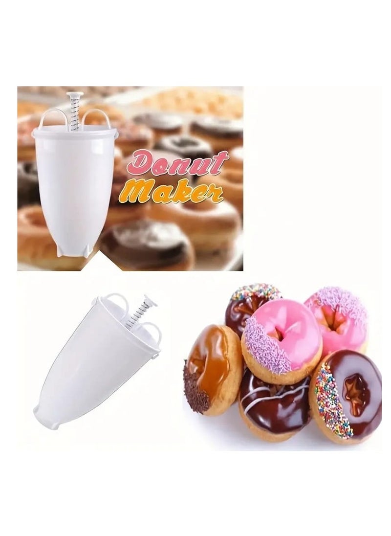 Generic - Magic Fast Plastic Donut Maker Waffle Molds Kitchen Accessory Bakeware Doughnut Maker Cake Mold Biscuit Cookies Diy Baking Tool - Image 1