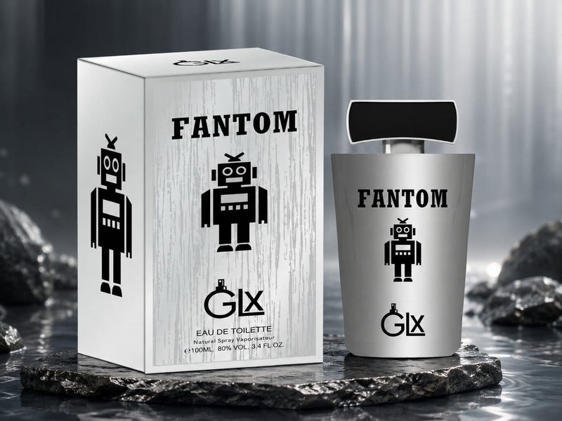 GLX Fantom Eau De Toilette for Men – Fresh Aromatic Woody Fragrance – Long Lasting Masculine Scent – 100ml - Inspired By Paco Rabanne Phantom - Image 2