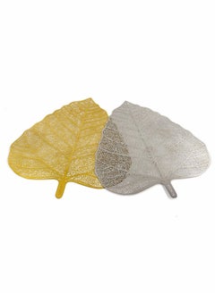 New Stainless Steel Handmade Leaf Shape Tea Strainer, Infuser , Creative Bodhi Mesh Strainer Accessories Filter, Perfect for Loose 2 Pcs