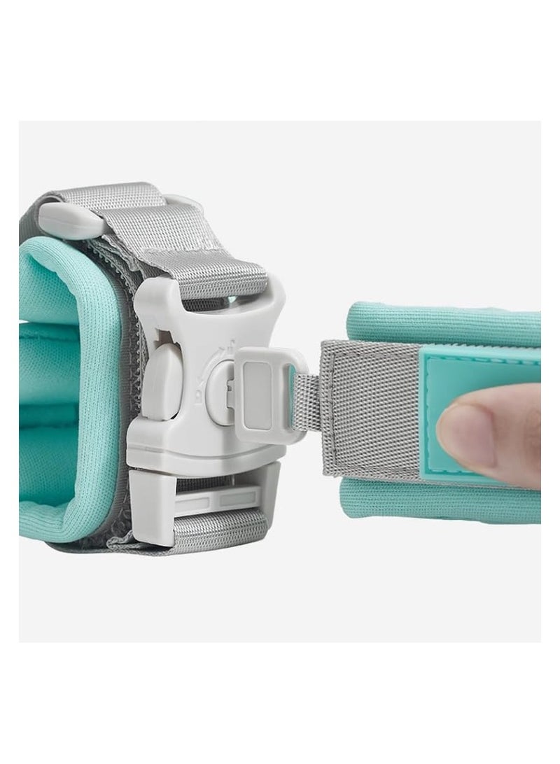 Sybil's Child Safety Wrist Link Kids Anti Lost Rope with Key Lock Upgraded Baby Safety Wristband with Brace for Babies Toddlers (Random Color) - Image 3