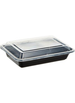 Disposable Microwave Container With Lid 25Pieces (Re16)