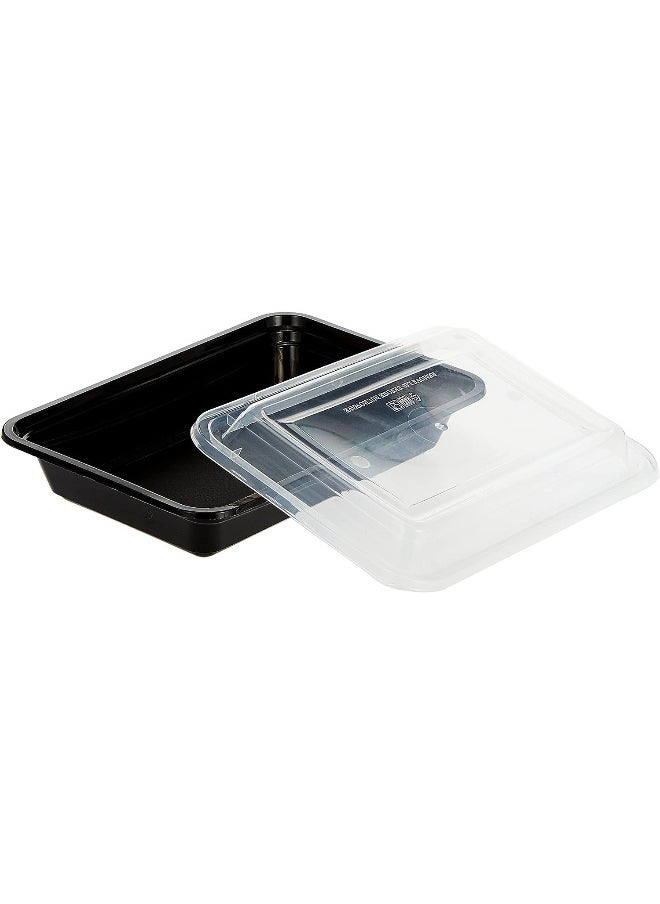 HTE Disposable Microwave Container With Lid 25Pieces (Re16)  - Image 2