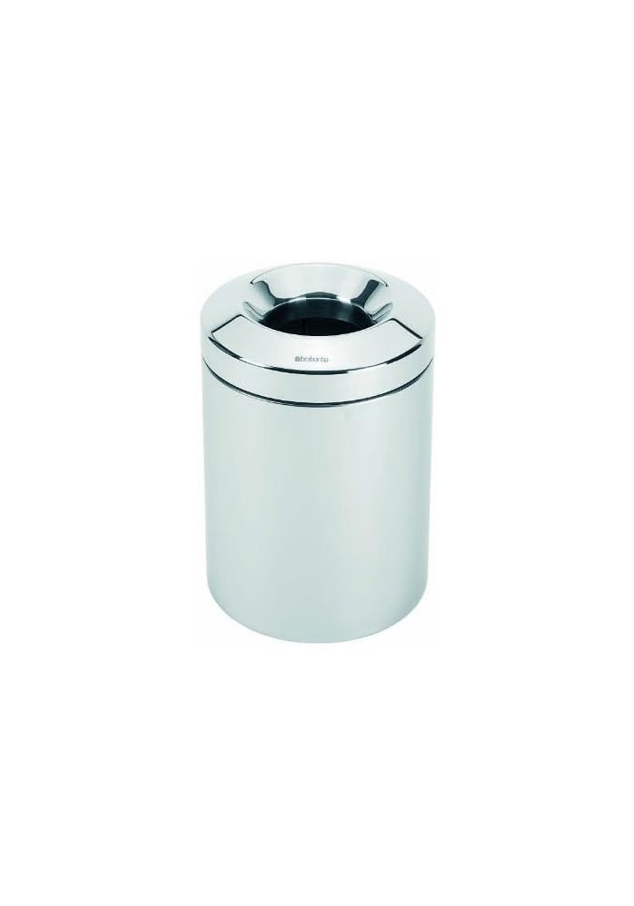 Brabantia 378928 Flameguard Waste Paper Bin, 7 L - Brilliant Steel - Image 4