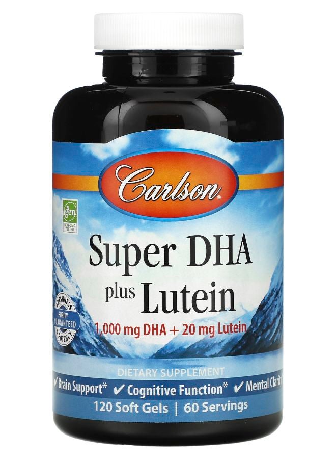 Super DHA Plus Lutein 120 Soft Gels