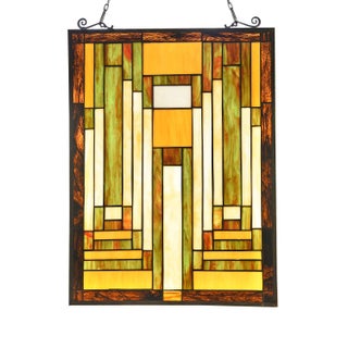 Capulina Stained Glass Window Hangings Panels 17 W x 22 H Antique Tiffany Style Handicrafts Suncatcher Parents Gifts for Home Decor - pzsku/Z35013EC2F8833029F12DZ/45/1749490911/56ca6623-7fbc-47d4-887a-2a0155b81244