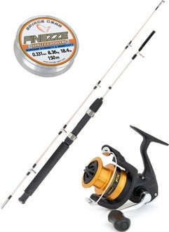 SHIMANO Fx 3000 - Capri 135CM Boat Fishing Rod Set 
