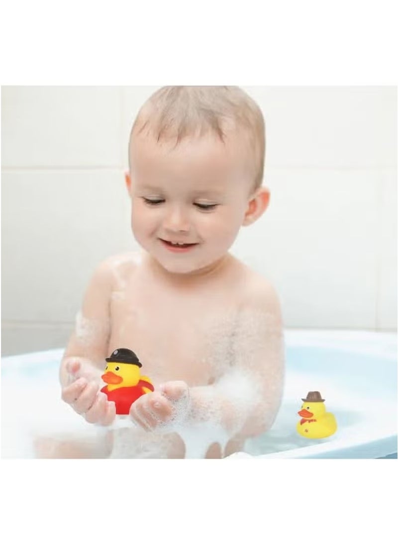 10-Piece Little Yellow Duck Bath Toys, Fun Role-Playing Water Toys for Kids, Ideal for Bath/Swimming/Water Play - Image 3