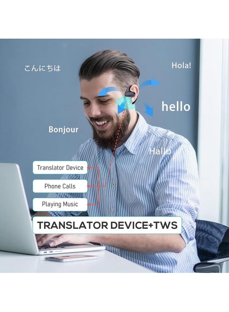 تمويل سماعات رأس مفتوحة، سماعات رأس لاسلكية بتقنية البلوتوث، سماعات أذن مزودة بخطاف للأذن وسماعات رأس ستيريو هاي فاي رياضية - Image 5