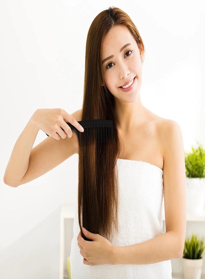 Ghelonadi Massage Hair Brush Comb Women Wide Tooth Hair Brushes Salon Hairdressing Styling Curly Hair Comb Multicolor (3 PCS Big Hair Comb) - Image 4