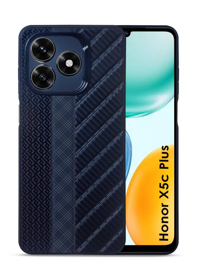 Honor X5C Plus Silicone Back Case Cover - TPU Silicone Case, Durable & Accurate Cut-outs - Scratch, Dust & Smudge Protection, Shockproof & Water-Proof Cover for Honor X5C Plus - Black - Image 1