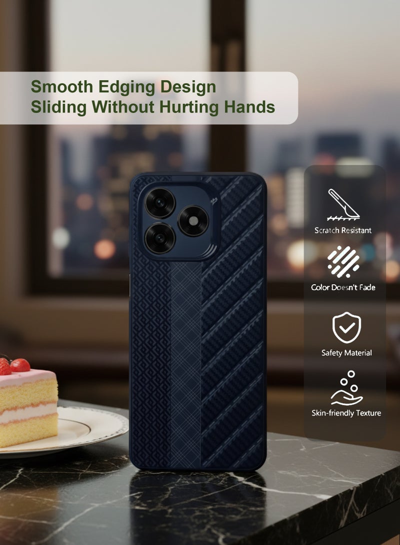 Honor X5C Plus Silicone Back Case Cover - TPU Silicone Case, Durable & Accurate Cut-outs - Scratch, Dust & Smudge Protection, Shockproof & Water-Proof Cover for Honor X5C Plus - Black - Image 5