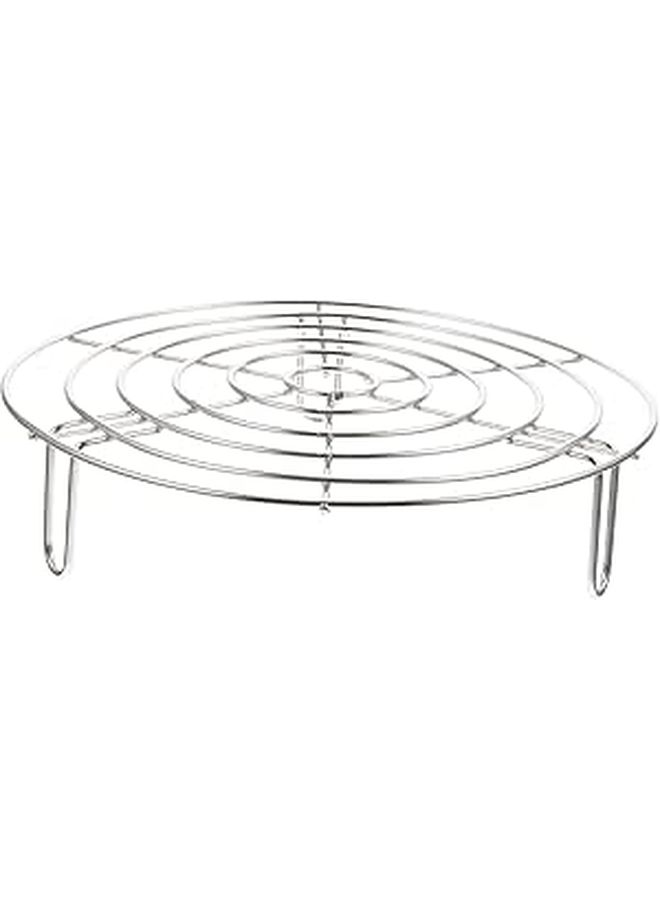 Stainless Steel Steaming Rack Cooling Rack Non Deformable Heat Resistant Kitchen Tool - Image 1