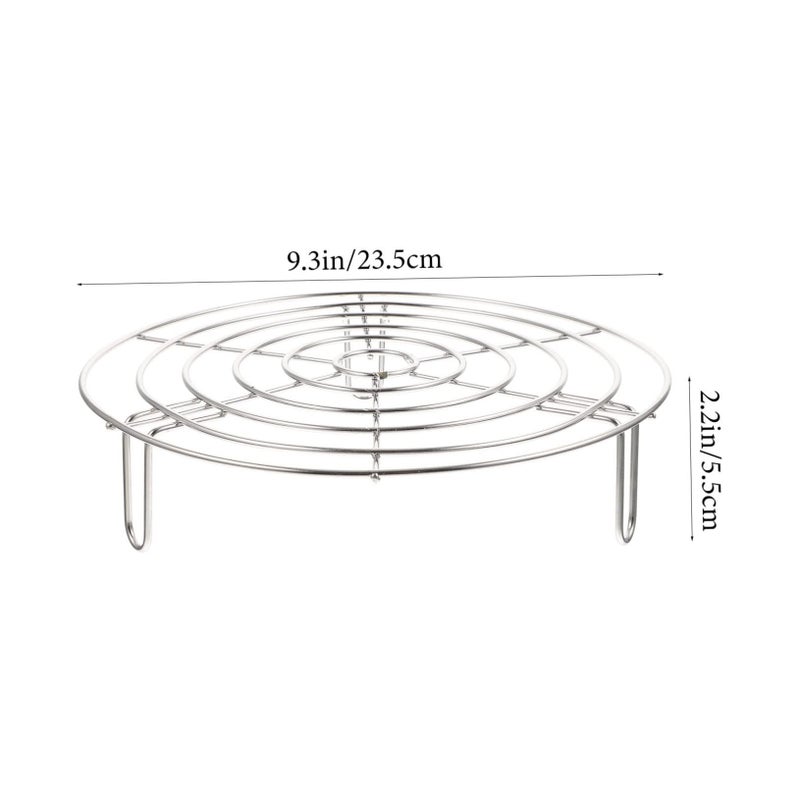 Stainless Steel Steaming Rack Cooling Rack Non Deformable Heat Resistant Kitchen Tool - Image 3