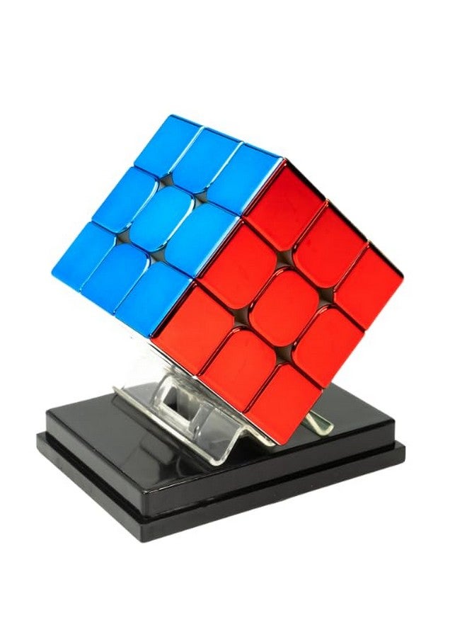 Cubelelo Cyclone Boys Metallic 3x3 Magnetic Speed Cube Puzzle | High-Speed Magnetic Technology | Sleek Metallic Finish | Ideal for Speedcubing | Kids Adults - Image 1