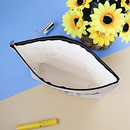 Mikela Therapist Gift Makeup Bag Psychology Gifts Therapist Appreciation Gift Cosmetic Travel Bag Birthday Graduation Gifts for Psychiatrist Therapists School Counselor Mental Health Therapists Makeup Pouch - Image 5