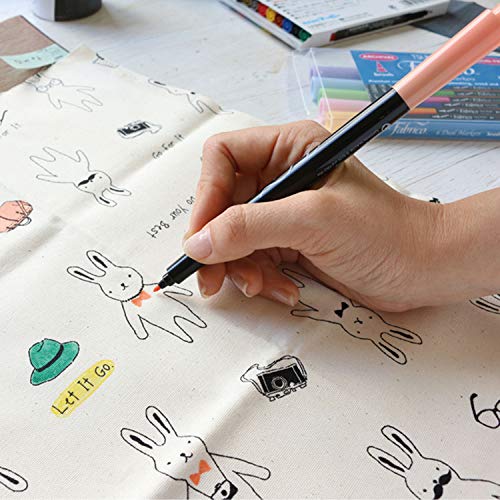 Tsukineko Dual-Ended Fabrico Marker Color-Fast, Color-Fastest Green - Image 2