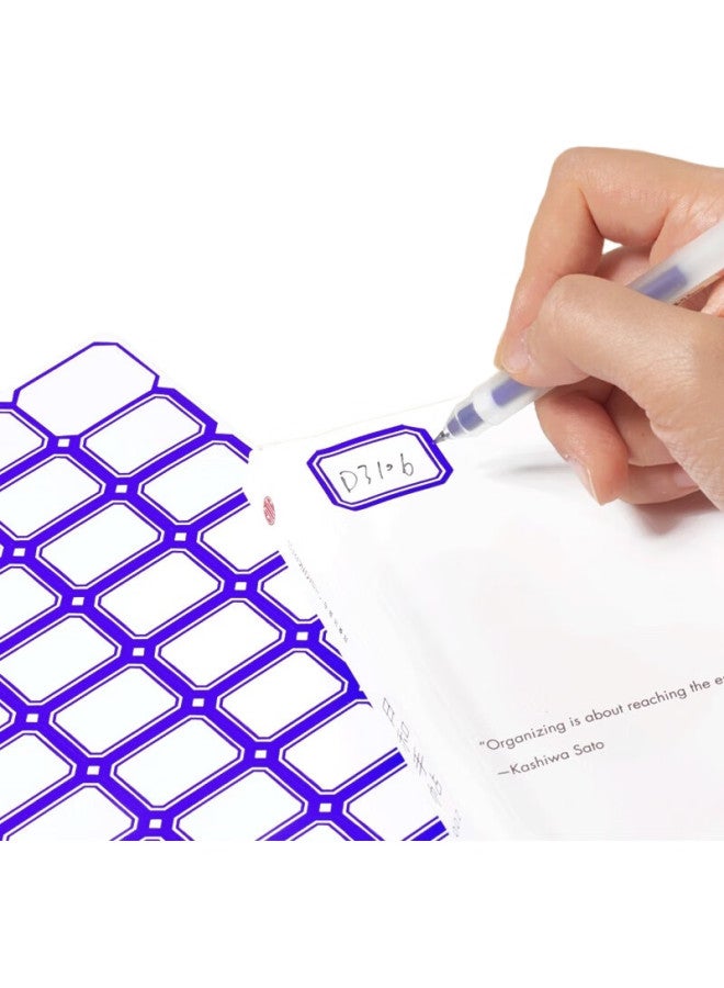 Dsb 2400 Pieces 29×20Mm Self-Adhesive Labels, 40 Pieces/Sheet, 60 Sheets/Pack, Easy-Tear Name Tags, Price Tags, 4622 Blue - Image 3