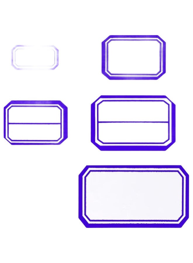 Dsb 2400 Pieces 29×20Mm Self-Adhesive Labels, 40 Pieces/Sheet, 60 Sheets/Pack, Easy-Tear Name Tags, Price Tags, 4622 Blue - Image 2