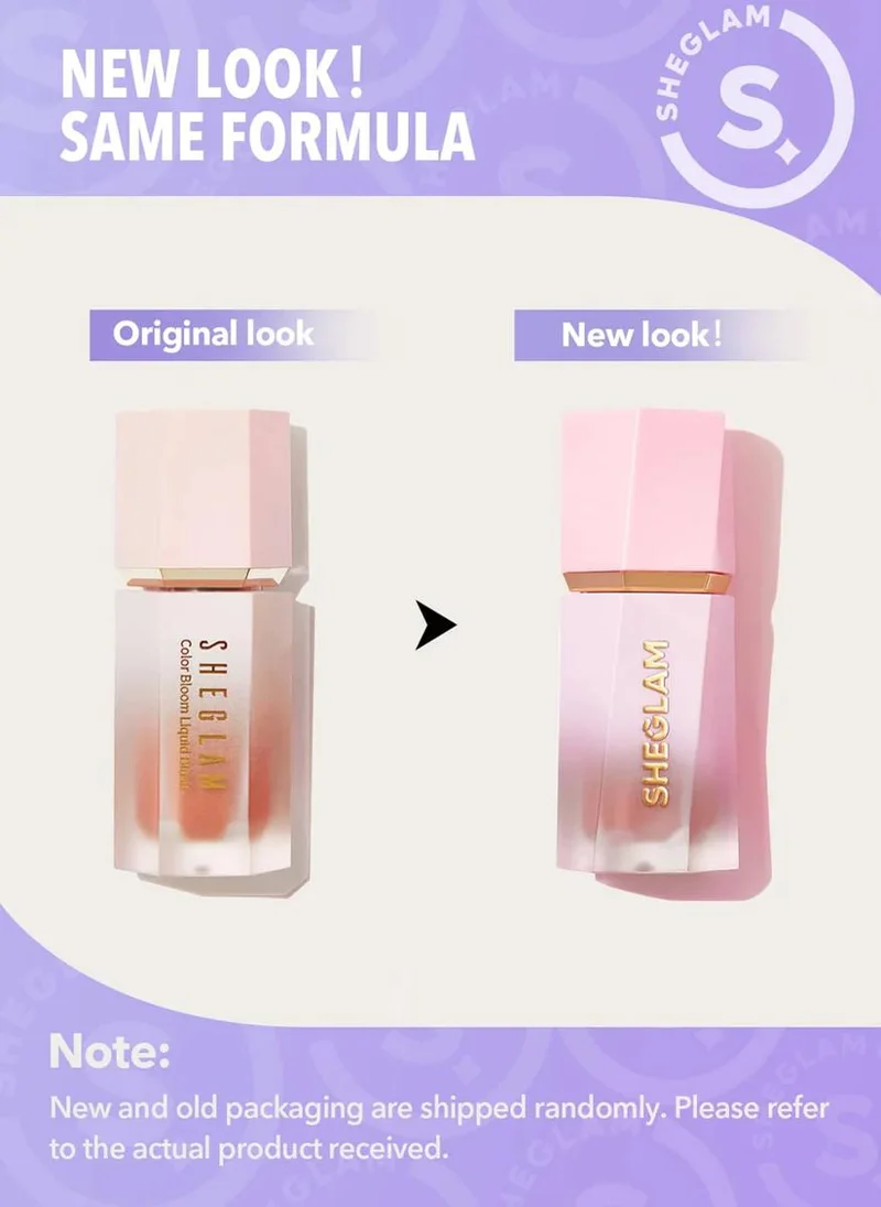 SHEGLAM Color Bloom Liquid Blush Matte Finish-Rose Ritual