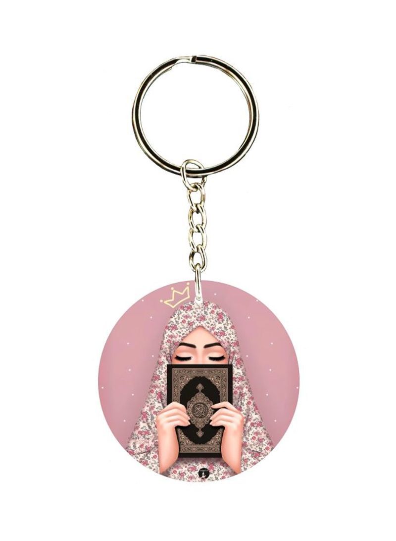 Cartoon Printed Keychain