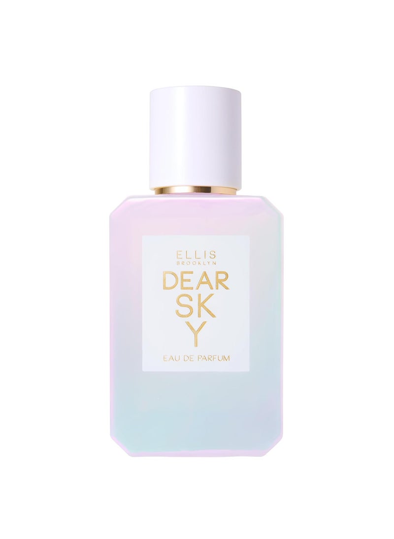 ELLIS BROOKLYN Ellis Brooklyn DEAR SKY Eau De Parfum  Fruity Floral Perfume For Women with Bergamot Essence Tuberose  Ambrette Vegan Perfume Made In The USA 
