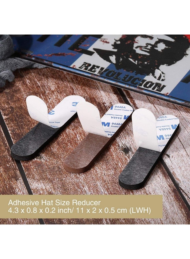 Bememo Bememo 20 Pieces Hat Size Tape Hat Size Reducer Foam Reducing Tape for Hats Caps Sweatband  - Image 4
