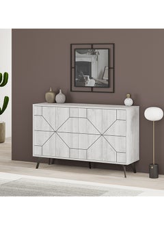 Mourah Home Mourah Dune Console - Ancient White - 2 Years Warranty  - Image 2