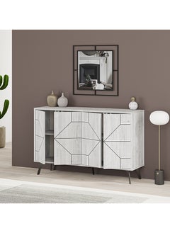 Mourah Home Mourah Dune Console - Ancient White - 2 Years Warranty  - Image 3