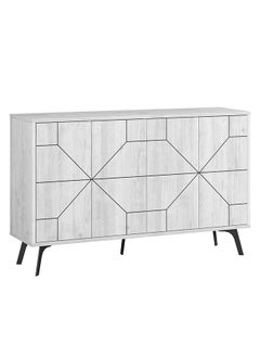 Mourah Home Mourah Dune Console - Ancient White - 2 Years Warranty  - Image 4