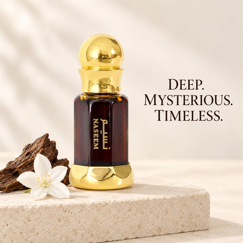 Naseem Zakiya Perfume Oil Eau De Parfum for Men & Women - 12ml - Image 2