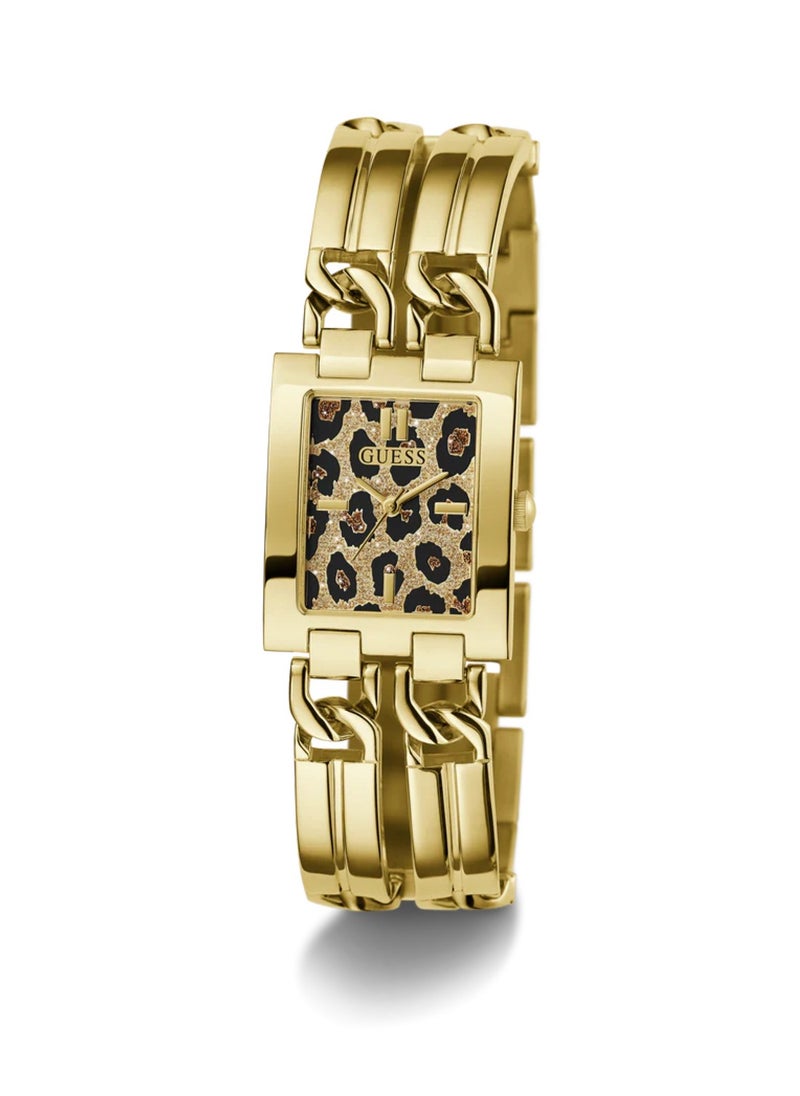 GUESS Ladies Analog Quartz Gold Tone Stainless Steel Watch GW0807L2 - 24mm - Gold  - Image 5