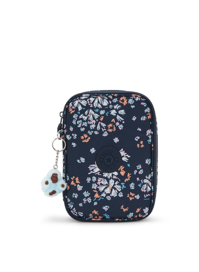 kipling 100 Pens Flower Field Large Pencase  - Image 1