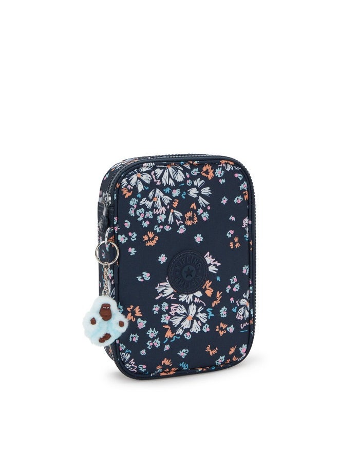 kipling 100 Pens Flower Field Large Pencase  - Image 4