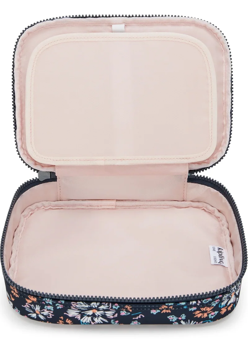 kipling 100 Pens Large Female Pencase - Flower Field