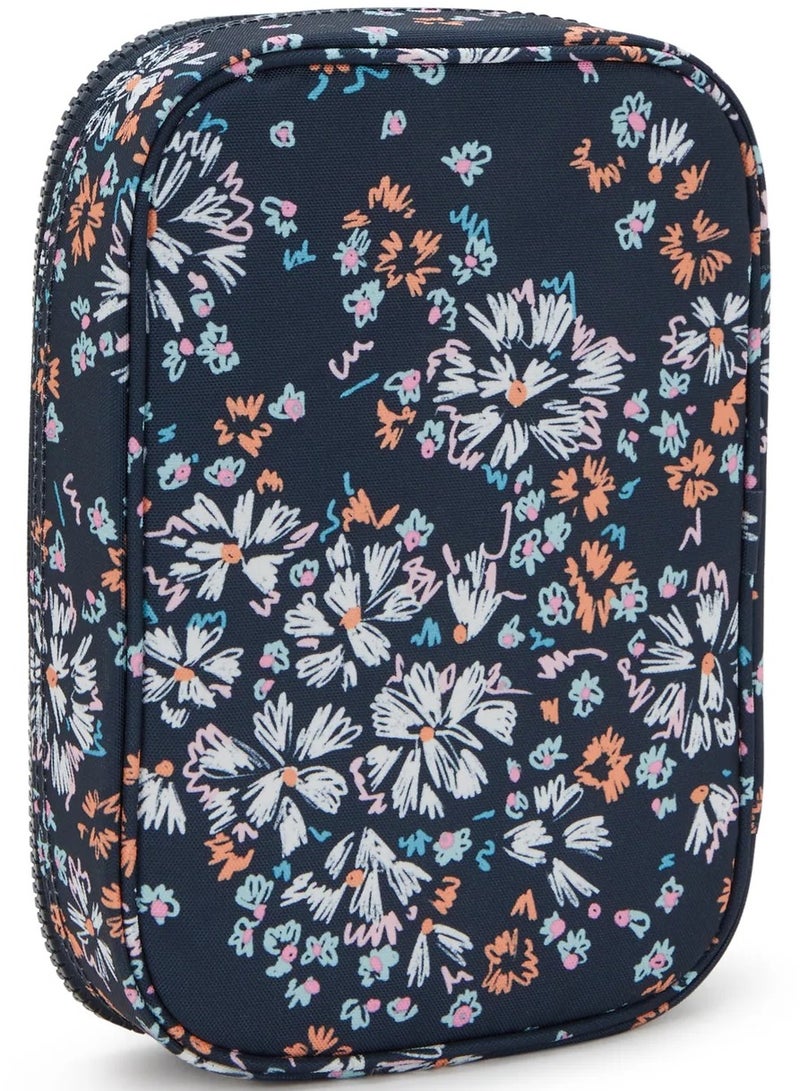 kipling 100 Pens Large Female Pencase - Flower Field - Image 2