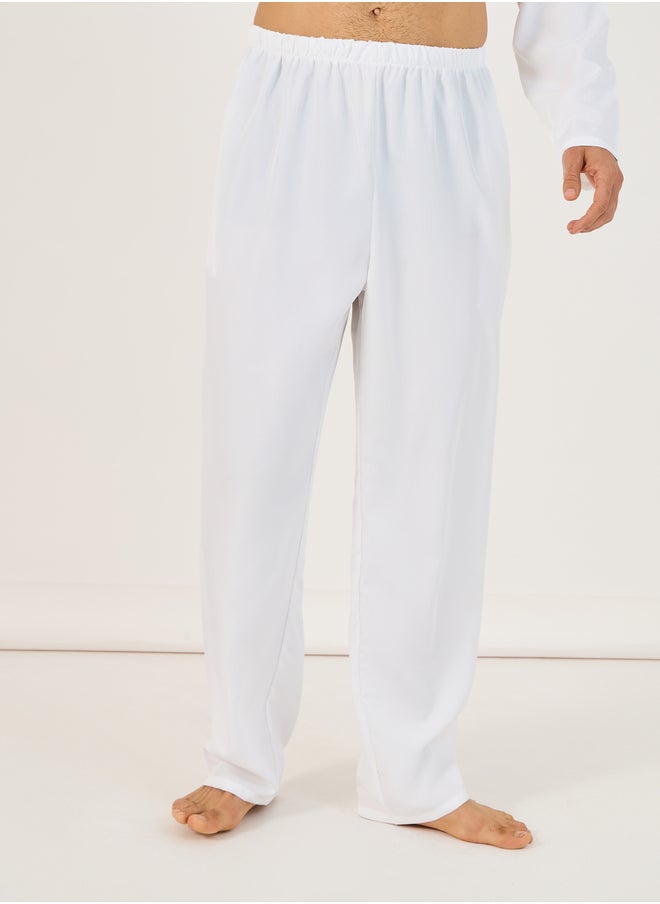 Styli Styli Woven Checked Pocket Detail Shirt and Pyjama Set  - Image 4
