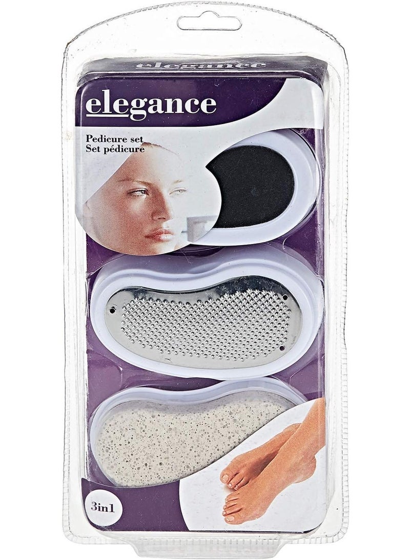 إليجانس (Elegance) – مجموعة الباديكير والعناية بالقدمين 3 في 1 - Image 3
