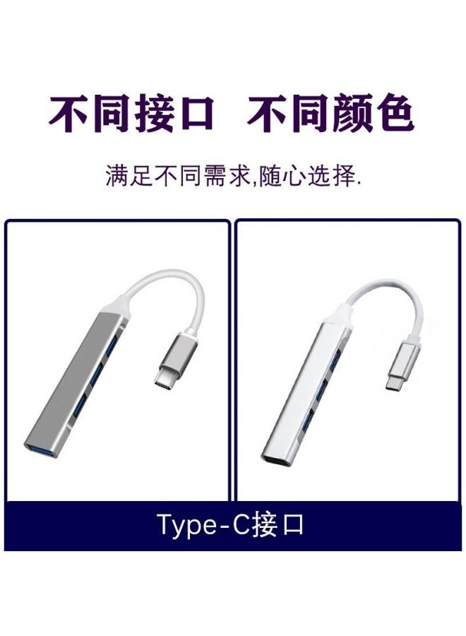 Neutral Usbtypec Hub Splitter Expansion Dock 4 In 1otg Hub Adapter Adapter U Disk - Image 4