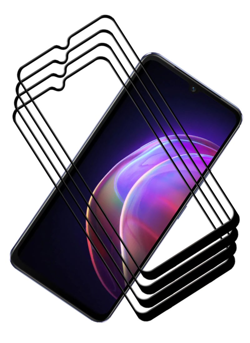 ACLIX 4 Pieces Antistatic ESD Dustproof Premium Quality High Definition Tempered Glass Screen Protector Designed For vivo V21 - Image 1