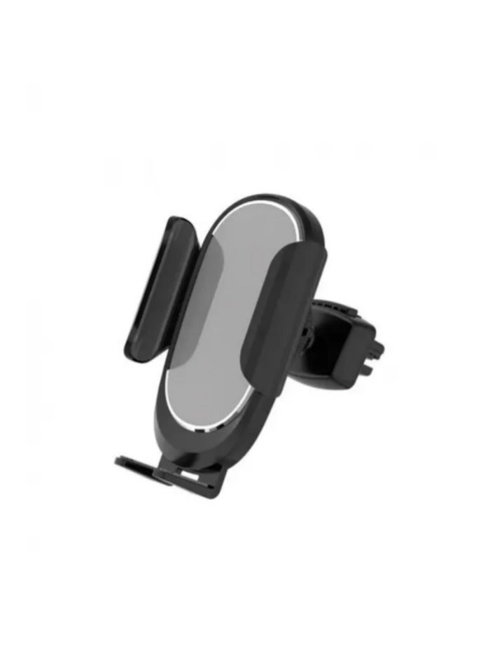 Sky Dolphin SH05 Car Phone Holder – Air Vent Mount with Adjustable Grip & 360° Rotation (Black) - Image 1