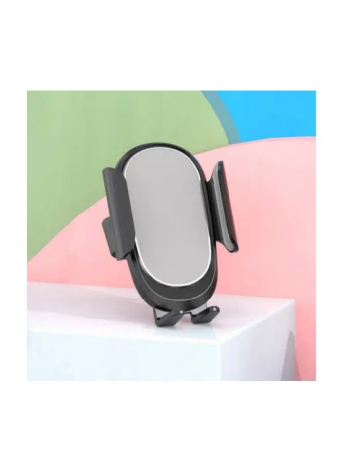 Sky Dolphin SH05 Car Phone Holder – Air Vent Mount with Adjustable Grip & 360° Rotation (Black) - Image 2