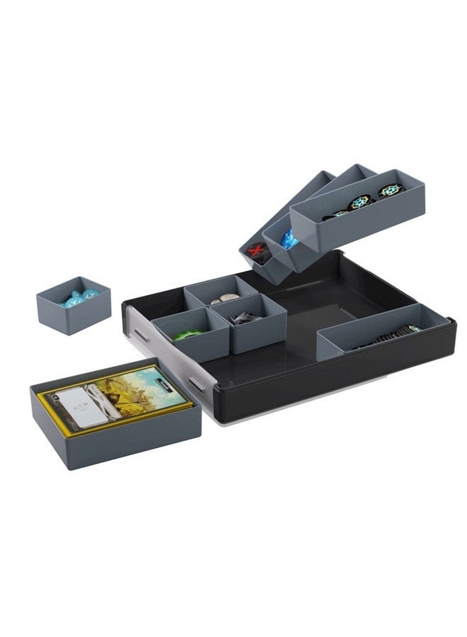 Gamegenic Token Silo Convertible | Store and Organize Board Game Tokens | 9 Removable Trays in 3 Different Sizes | Stackable Token Box | Convenient Space-Saving Design | Black | Made by  (GGS22001ML) - Image 3