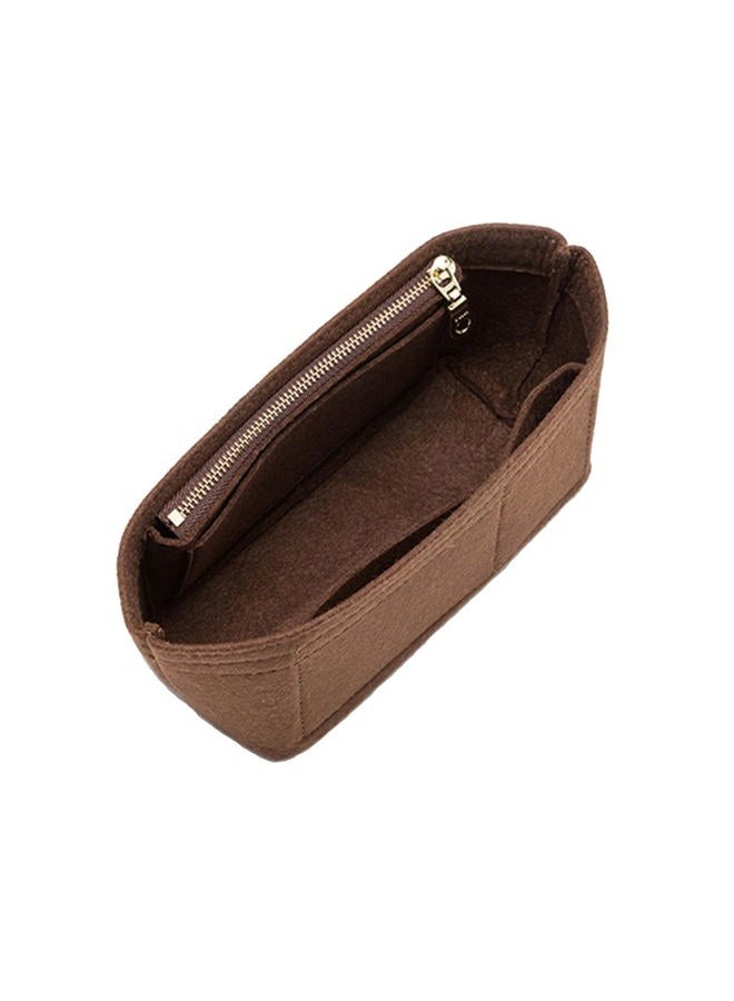 Doxo Brown Felt Purse Organizer Insert - Image 1