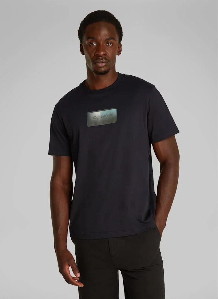 CALVIN KLEIN Gel Overlay Logo T-Shirt