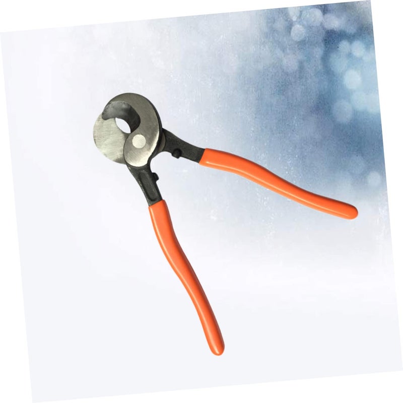 Copper Aluminum Cable Cutters Insulated Hand Pliers Anti Slip Grip For Tight Spaces Orange 24 5X4cm - Image 4