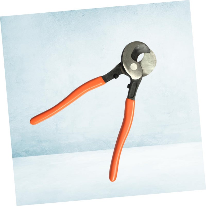 Copper Aluminum Cable Cutters Insulated Hand Pliers Anti Slip Grip For Tight Spaces Orange 24 5X4cm - Image 5