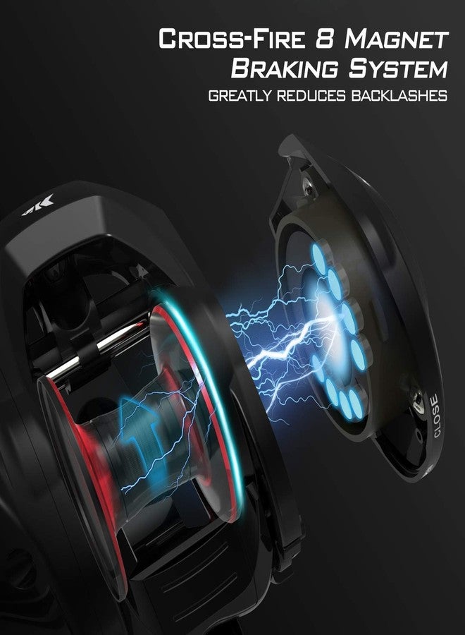 KastKing Royale Legend II Baitcasting Reels, 7.2:1 Gear Ratio, Right - Image 3