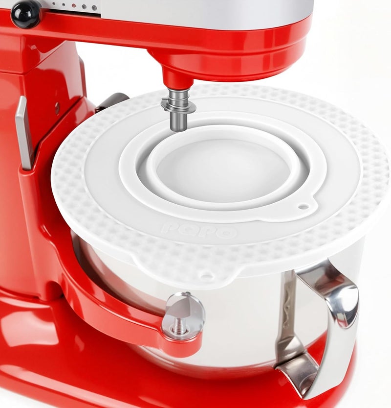 KIDOT Silicone Mixer Bowl Cover Compatible with KitchenAid 6 Quart Bowl-Lift Stand Mixer, Mixer Bowl Lid to Prevent Spilling of Ingredients - Image 1