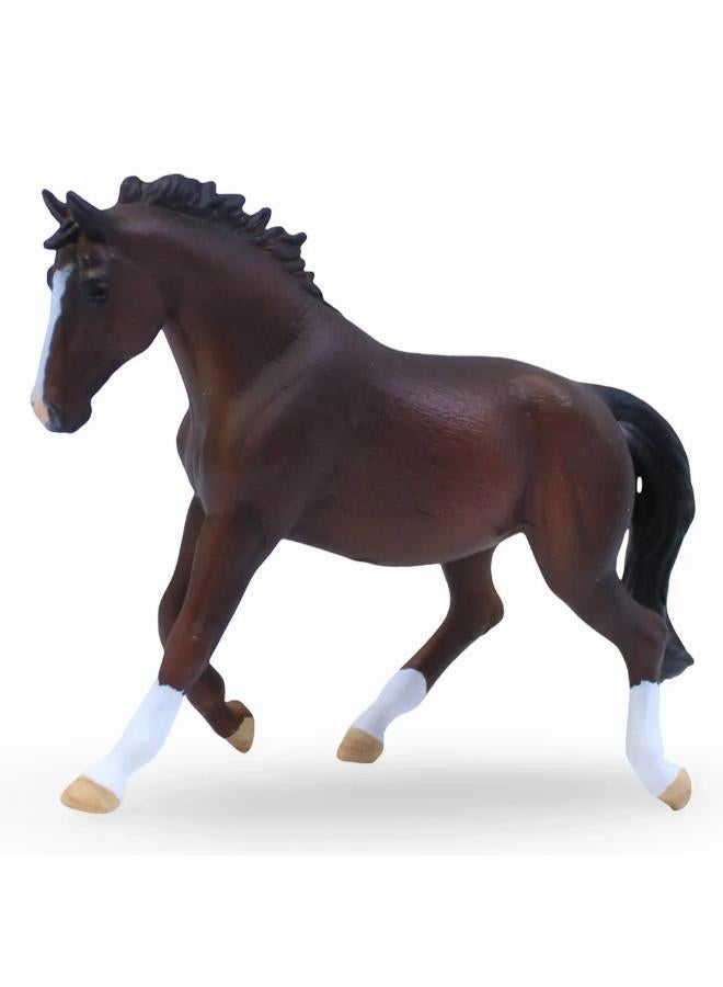 CollectA Oldenburg Mare Bay Horse Figurine - Image 1